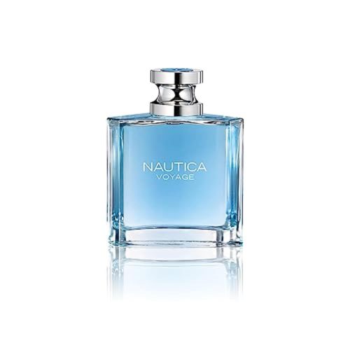 Nautica Voyage Eau de Toilette 3.3 fl oz (Pack of 1), Notes of Apple, Cedarwood, Mimosa, Men’s Fragrance, Long Lasting, Everyday Fragrance, Travel Size